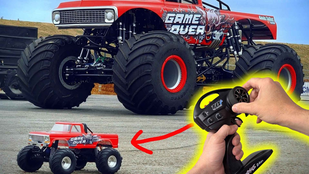 Traxxas X-Maxx Game Over monster truck build