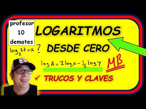 Aprende LOGARITMOS desde cero ✅ CLAVES y TRUCOS Ejercicios resueltos