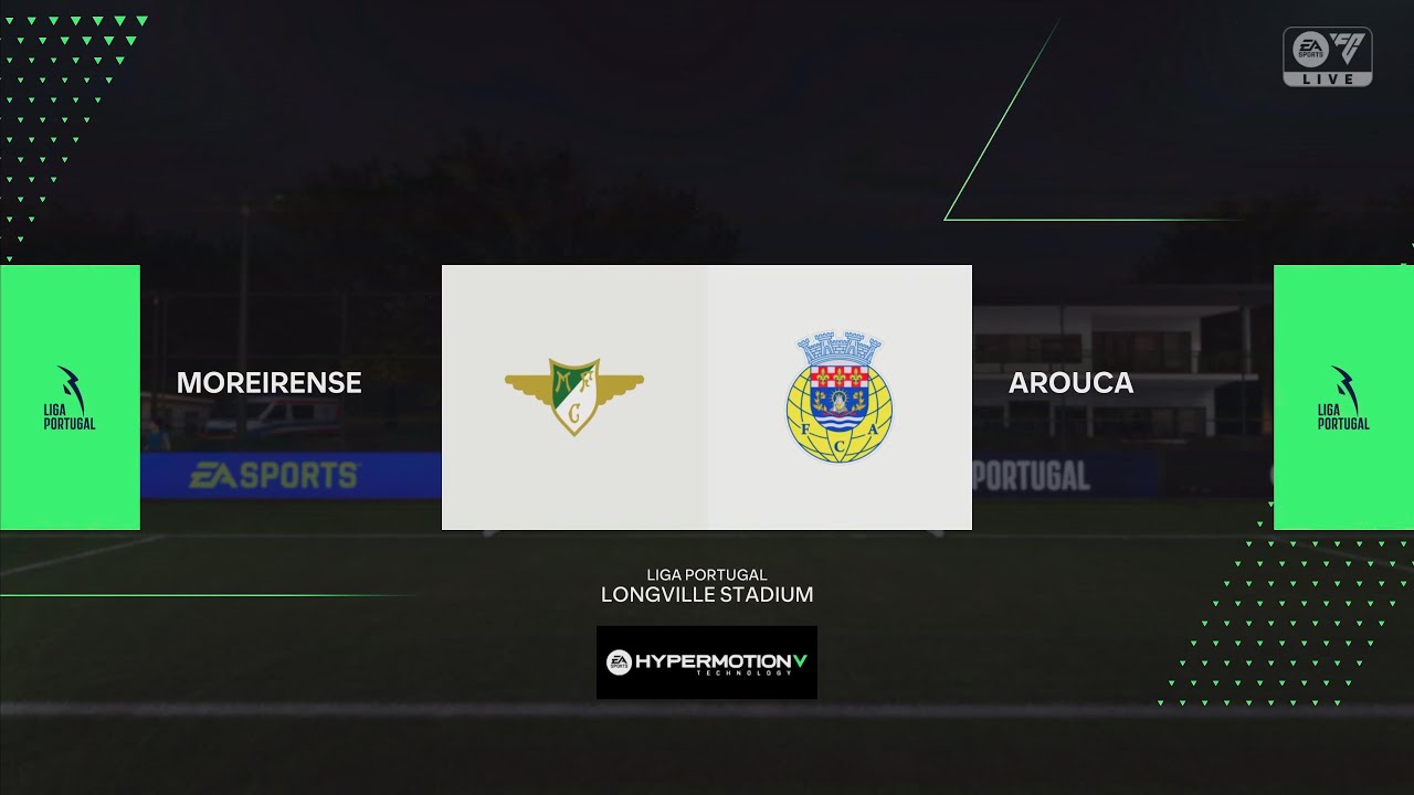 FC 25 Liga Portugal 2024/2025: Moreirense vs Arouca – 12ª Rodada em 4K ⚽