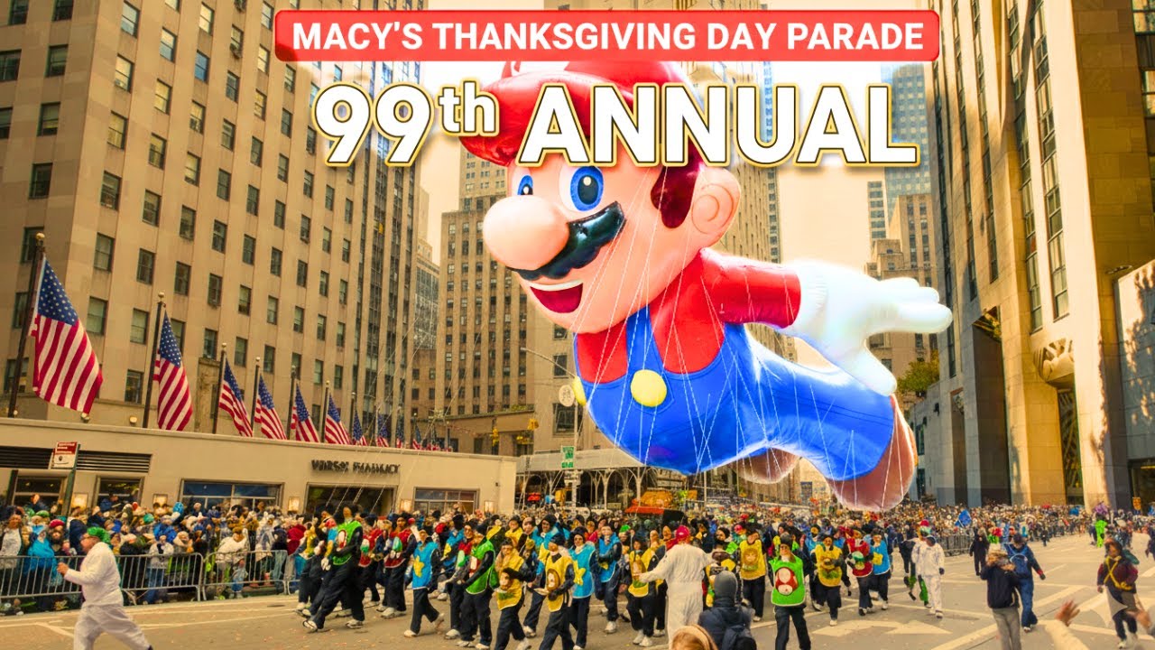 NYC Macy's Thanksgiving Parade 2025 - 4K 🎉
