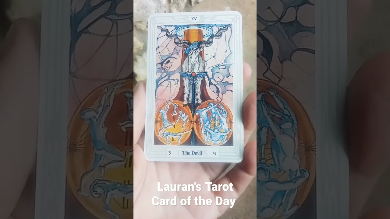 Lauran's Tarot of the Day: The Devil 🔥