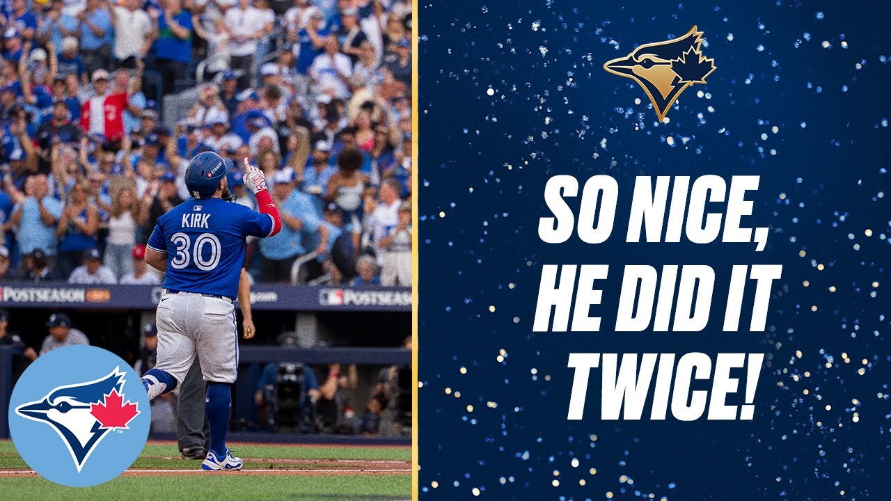 Alejandro Kirk Hits His Second Homer of Game 1 ⚾