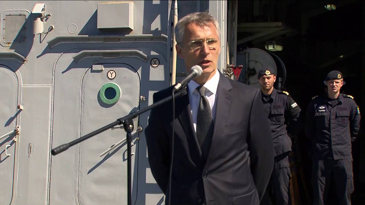 NATO Secretary General at Exercise Dynamic Mongoose, 20 JUN 2016