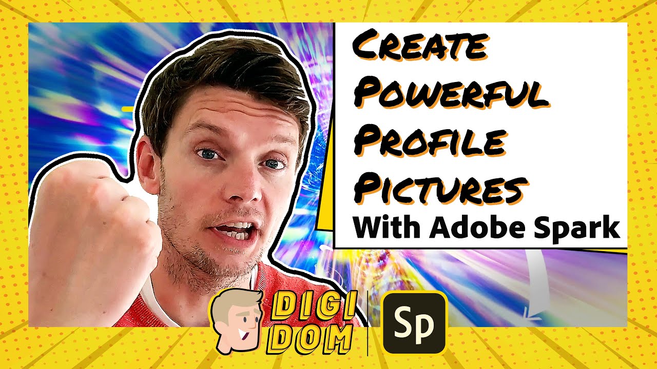 Create Stunning Profile Pics | Digi Dom & Adobe Spark 📸