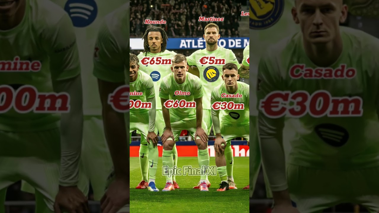 Barcelona Squad 2024/25: Dominant 4-2 Victory Over Atletico Madrid 🔥