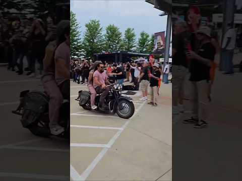 Jason Momoa Pulled Up in Style 🔥 Harley Homecoming 2025!