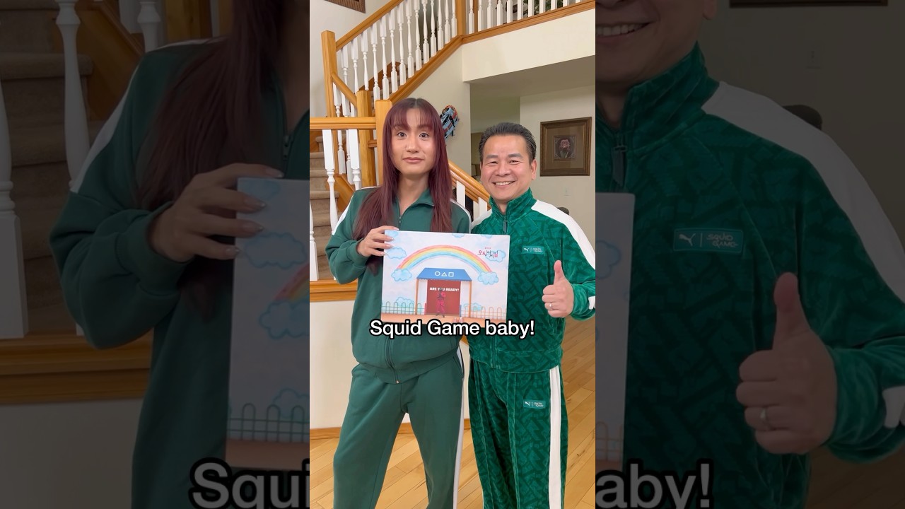 Squid Game Pentathlon with Dad 🏆