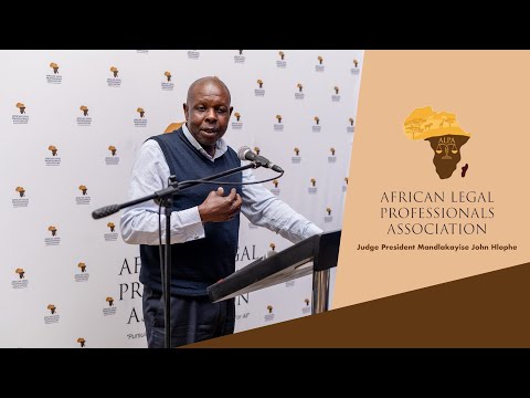 Judge President Mandlakayise John Hlophe | MK Party MP - to African Legal Professionals Association