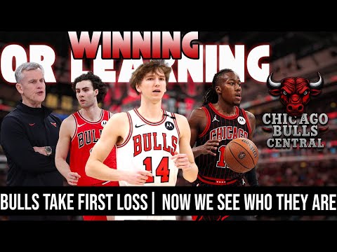 Bulls Take First Loss… Now We See Who They Really Are | Josh Giddey On Pace to Be Bulls Greatest PG