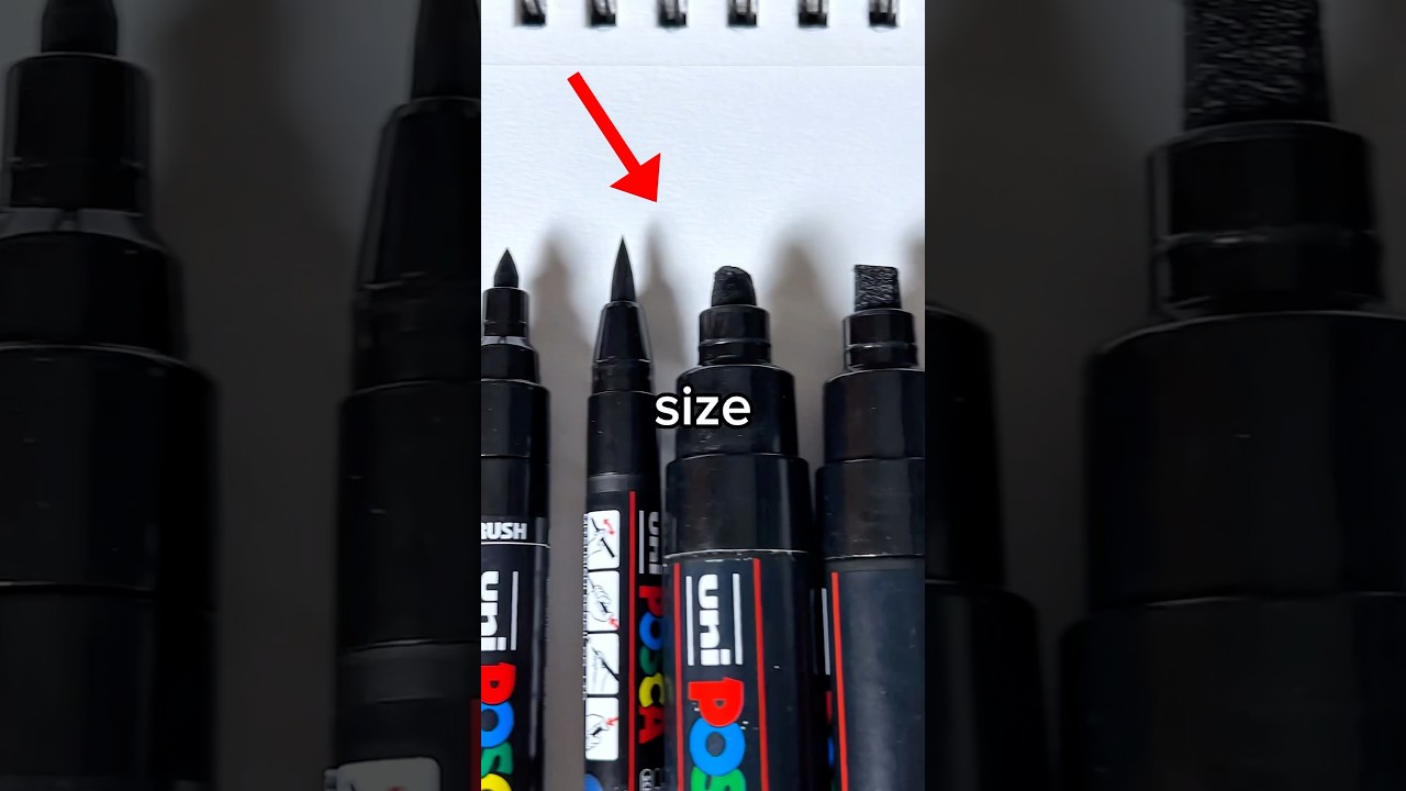 Drawing with Every Marker Size! 🎨