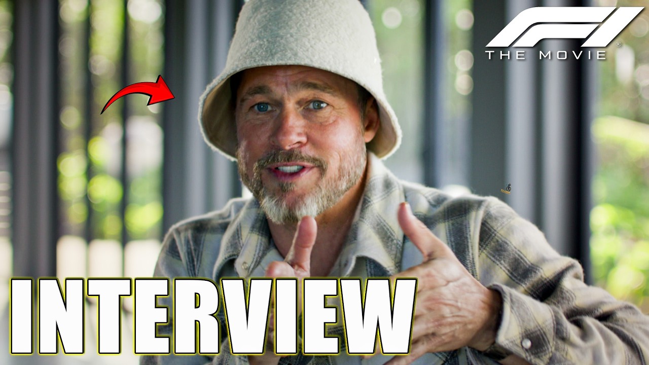 Brad Pitt Full Interview on F1 Movie