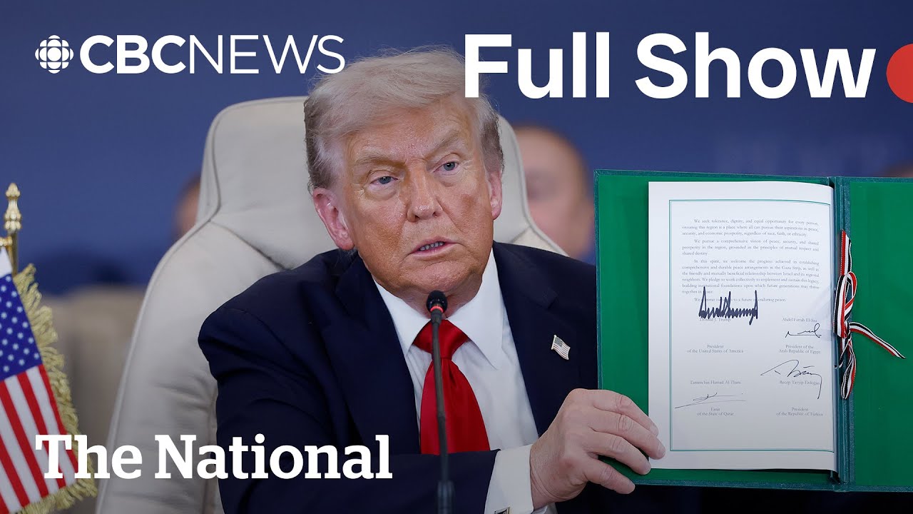 Trump Signs Gaza Ceasefire Deal 🤝