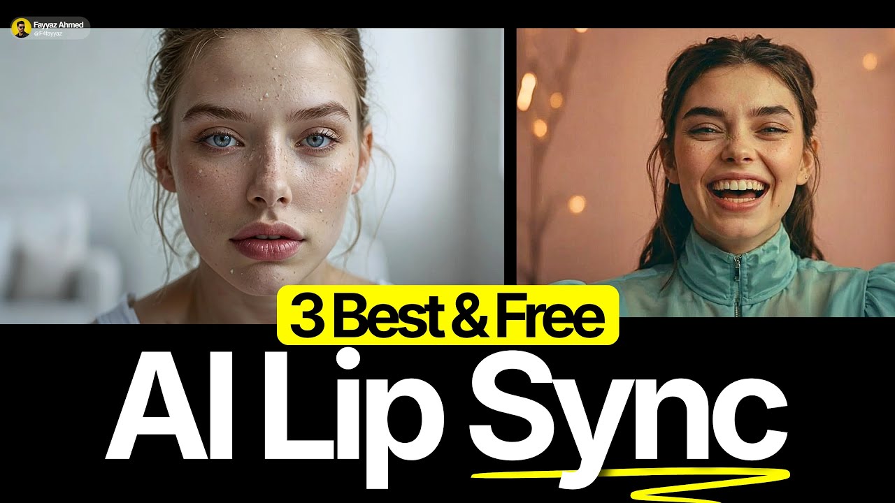 3 Top 3 Free AI Lip Sync Video Tools 🎥