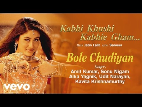 Bole Chudiyan Best Song - K3G|Amitabh|Shah Rukh Khan|Hrithik|Kajol|Kareena|Alka Yagnik