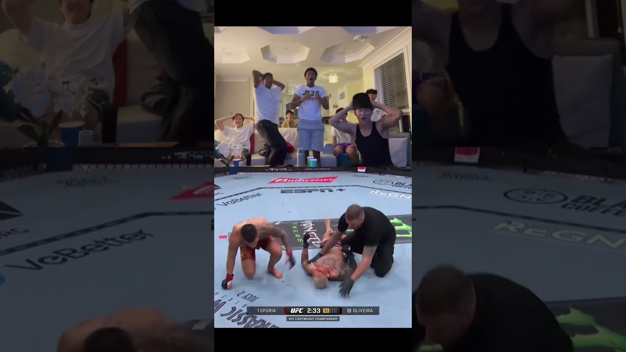 UFC 317: Topuria Knocks Out Oliveira in Round 1 🥊