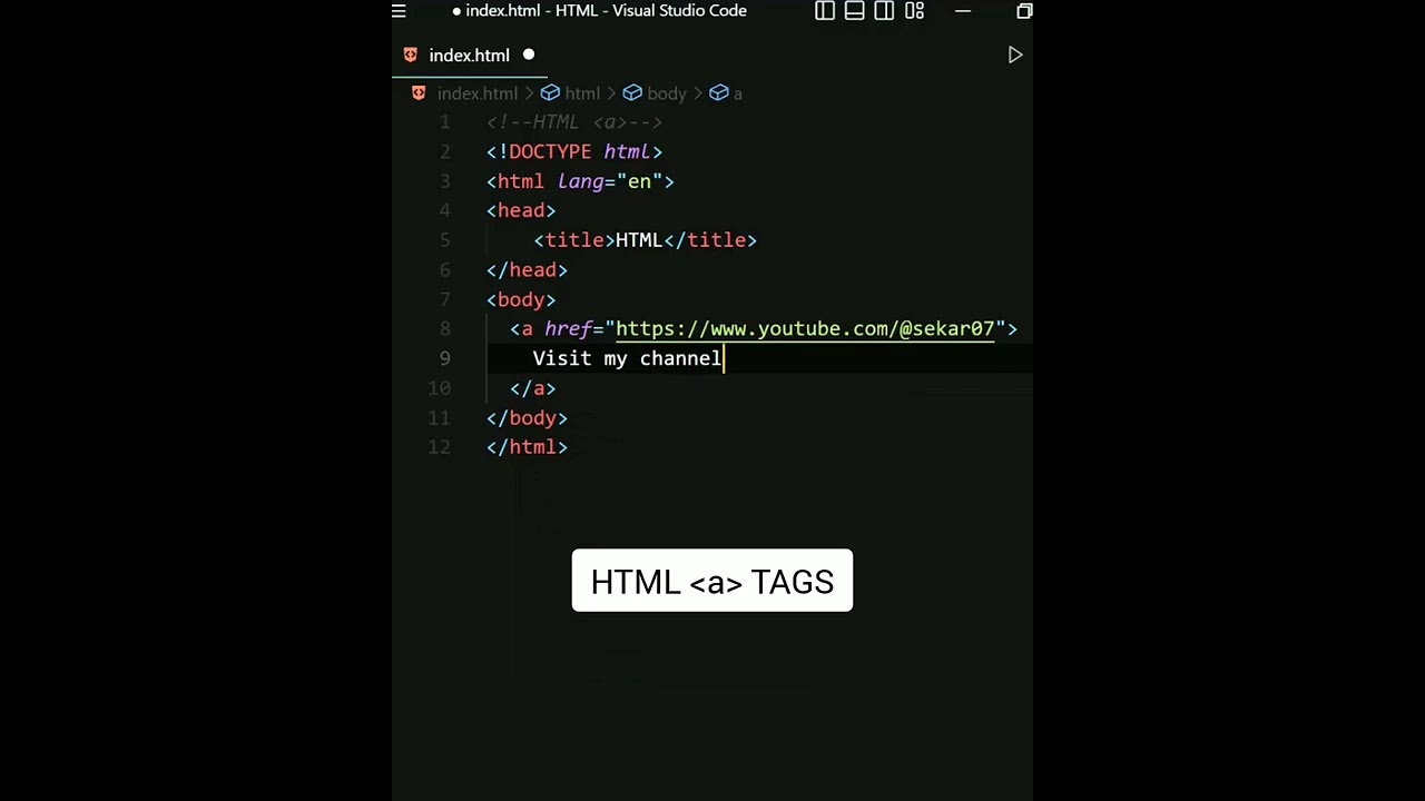 HTML href Tags Explained 🌐