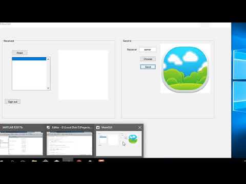 Data encryption using AES and RSA algorithm in MATLAB
