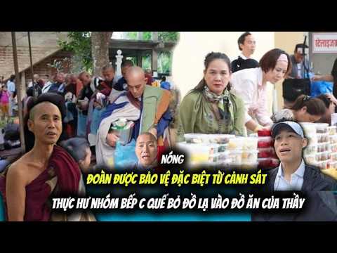 Bảo Vệ Đặc Biệt Ngăn Nhóm Bếp Đưa Đồ Lạ Vào Cúng Dường 🛡️