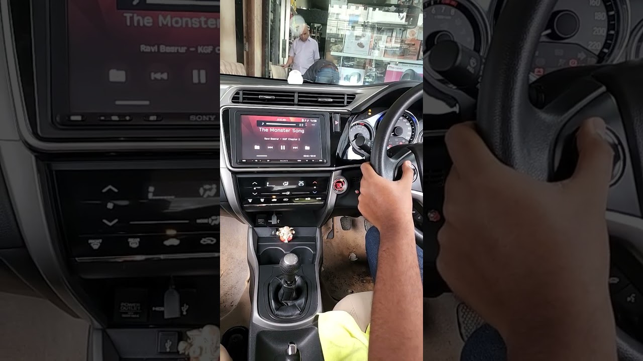 Honda City with India's First Sony XAV-AX8000 Fitment 🚗