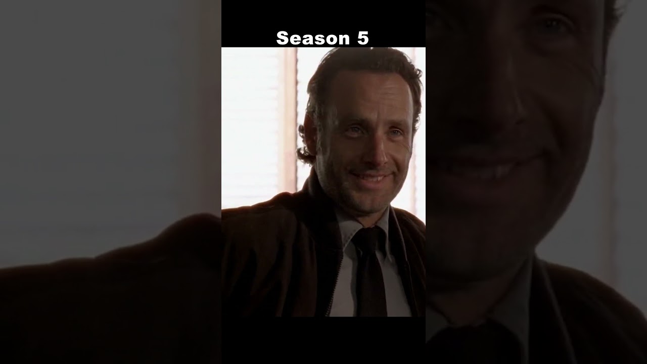 Evolution of Rick Grimes in TWD S01 to S11