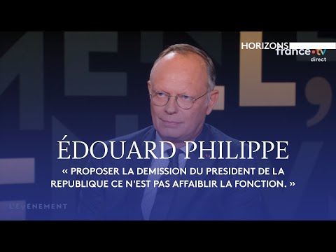 « Proposer la deÌmission du PreÌsident de la ReÌpublique ce n'est pas affaiblir la fonction. »