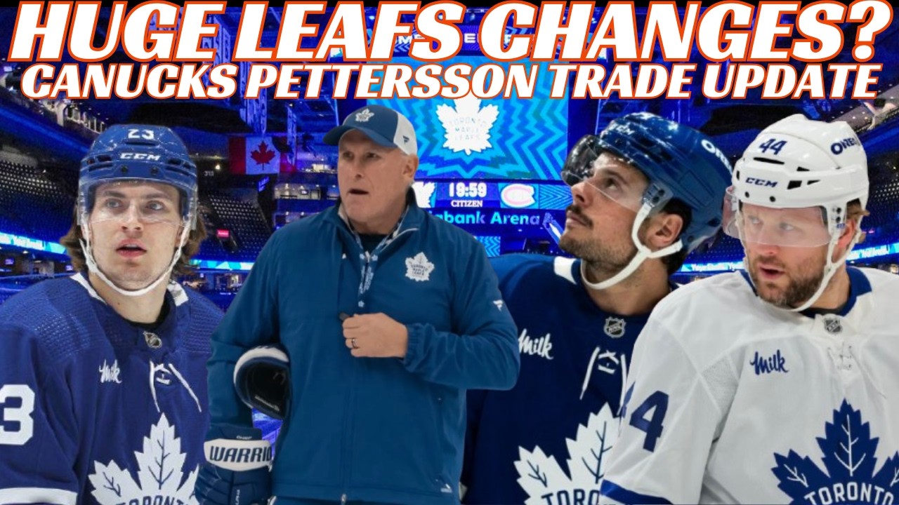 NHL Trade Rumours - Huge Leafs Trades & Changes Coming? Knies, Berube, Rielly, Matthews?