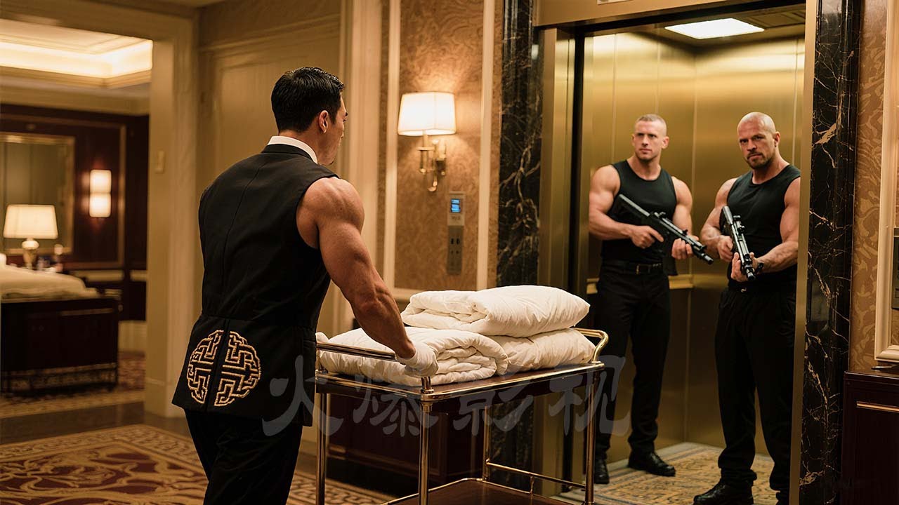 2025 Action Film: Mercenary King as Waiter to Rescue Hostages