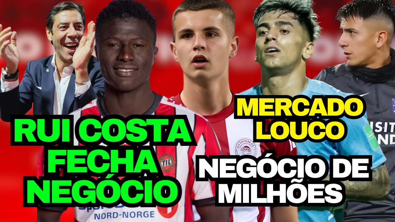 Benfica Retoma Atividades e Rui Costa Fecha Negócio Milionário ⚽