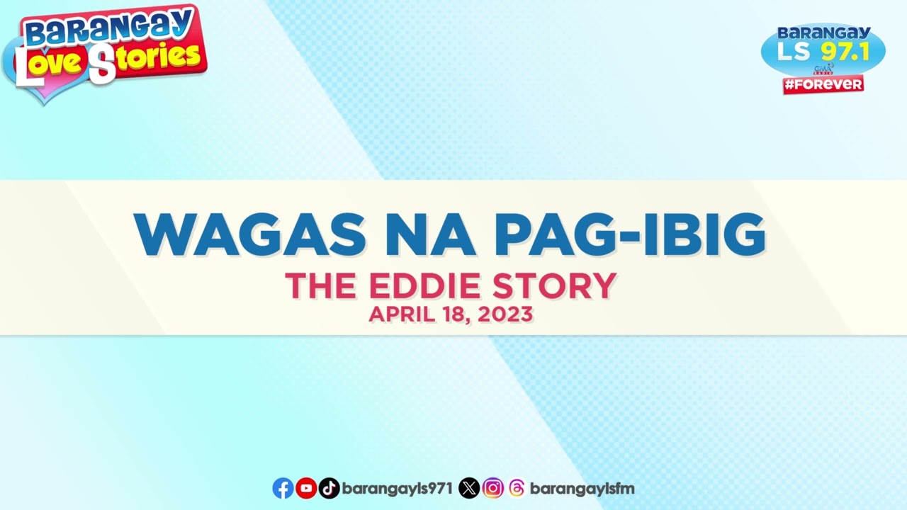 Wagas na Pag-ibig ni Eddie at GF π