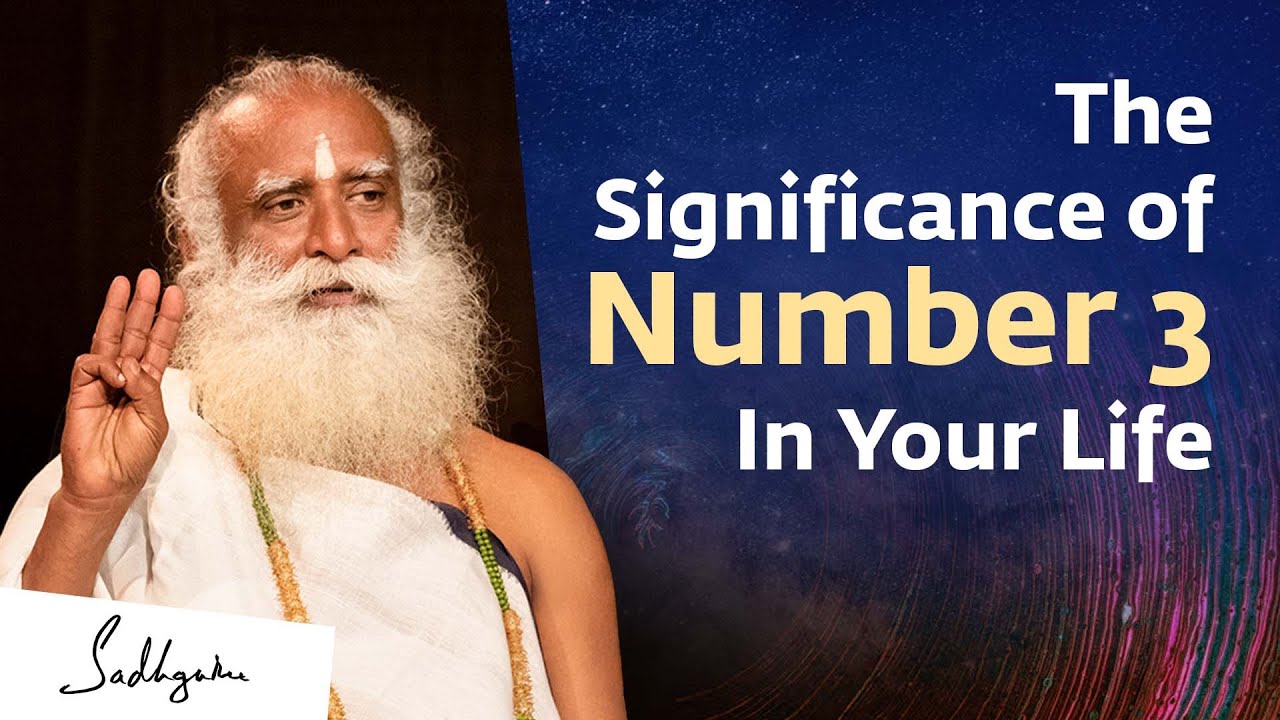 Unlocking the Mystical Power of Number 3 in Your Life ✨ | Sadhguru Explains