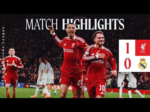 Highlights: Liverpool 1-0 Real Madrid | Mac Allister Goal! | UEFA Champions League