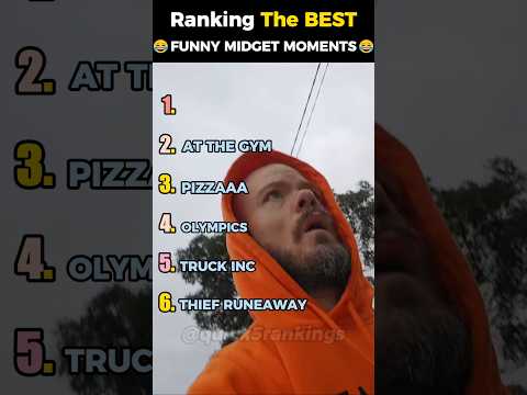 Ranking The Best Funny Midget Moments #funny #laugh #shorts