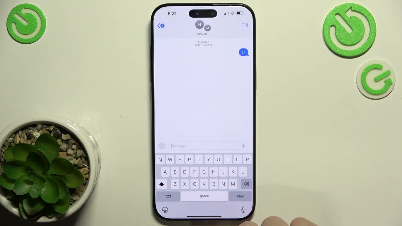 Send Group Text on iPhone 16 Pro Max 📱