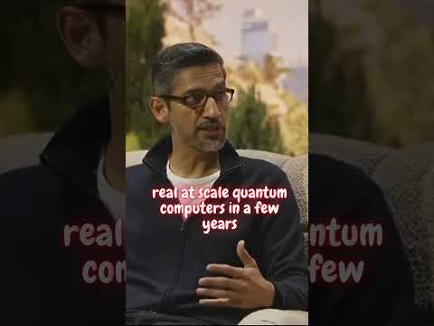 Sundar Pichai “Quantum Computers Will Break Cryptography in 5 Years” 🚨