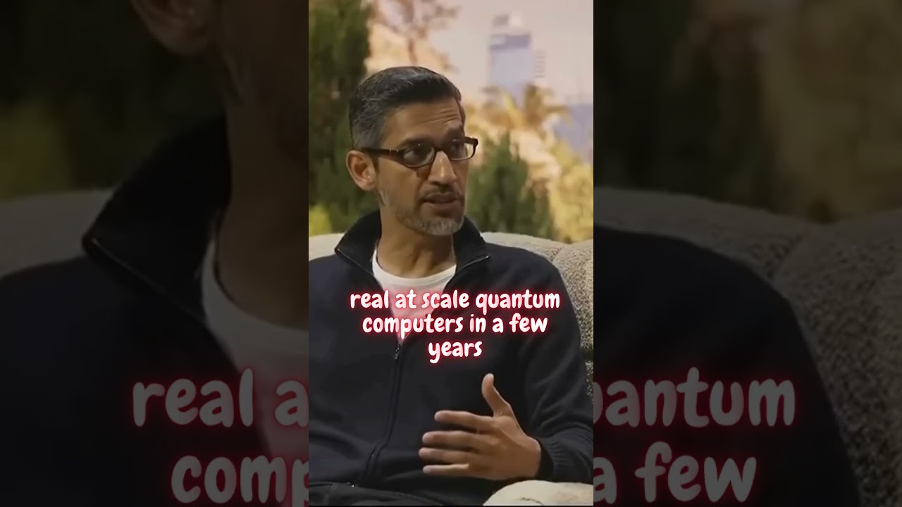 Sundar Pichai Warns Quantum Computers Could Break Cryptography in Just 5 Years ๐จ