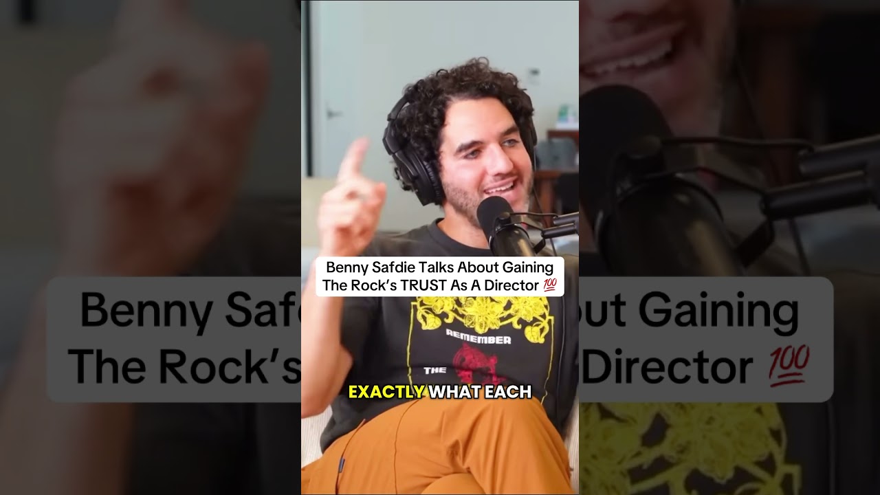 Benny Safdie Talks About Gaining The Rock’s TRUST As A Director 💯#impaulsive #dwaynejohnson