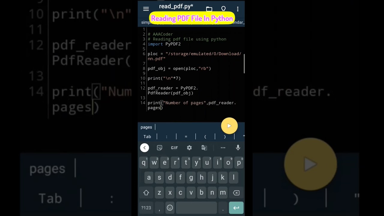Reading PDF Files in Python: A Comprehensive Guide