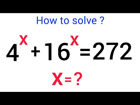 A Nice Math Olympiad Exponential Problem