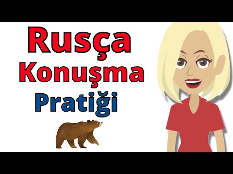 Rusça Konuşma Pratiği ||| Yavaş ve Kolay Rusça Öğrenimi