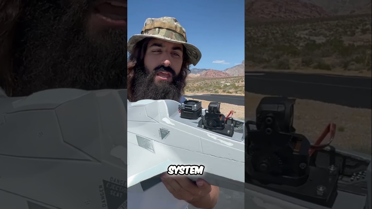 Build Your Dream F-22 RC Jet Drone – 90mm Freewing Model ✈️