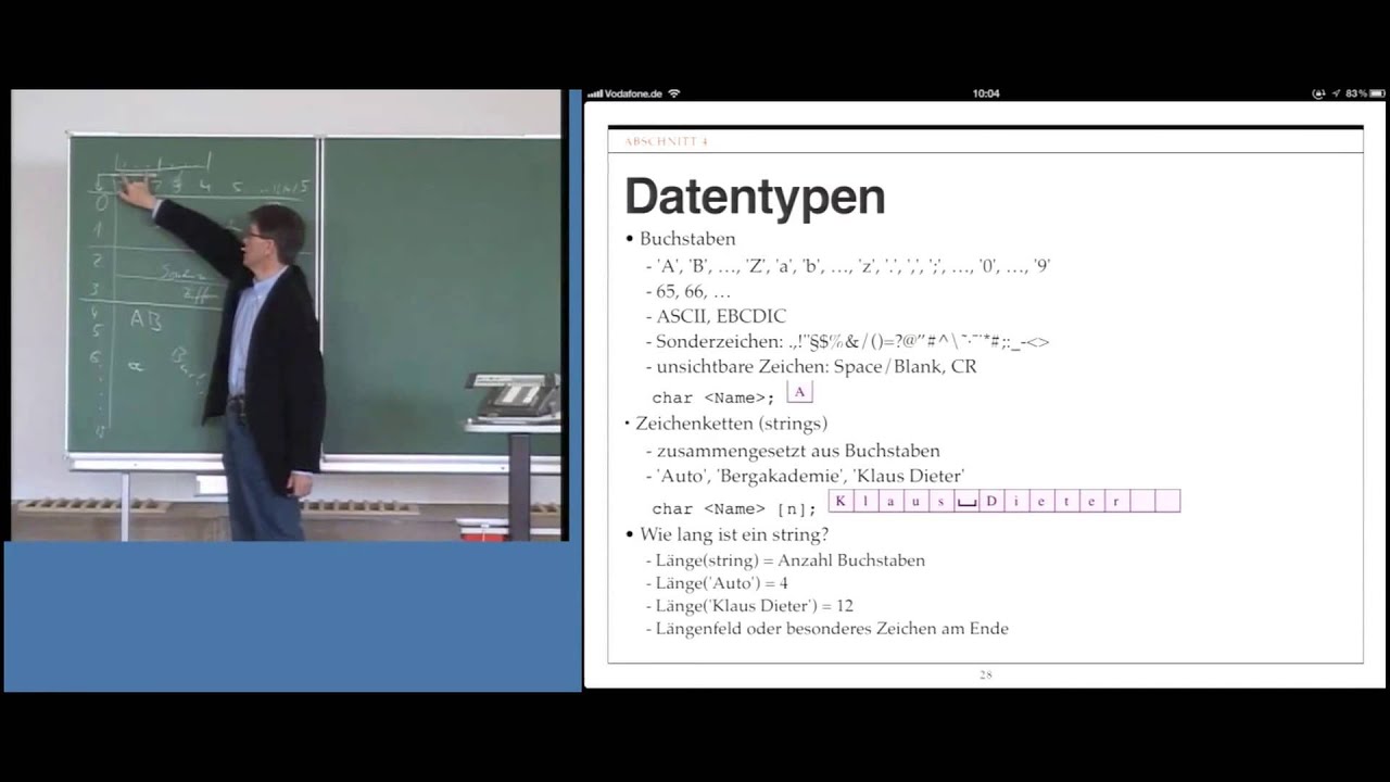 Grundlagen der Informatik – Vorlesung 02, Teil I (16.10.2012) mit Professor Froitzheim 📚