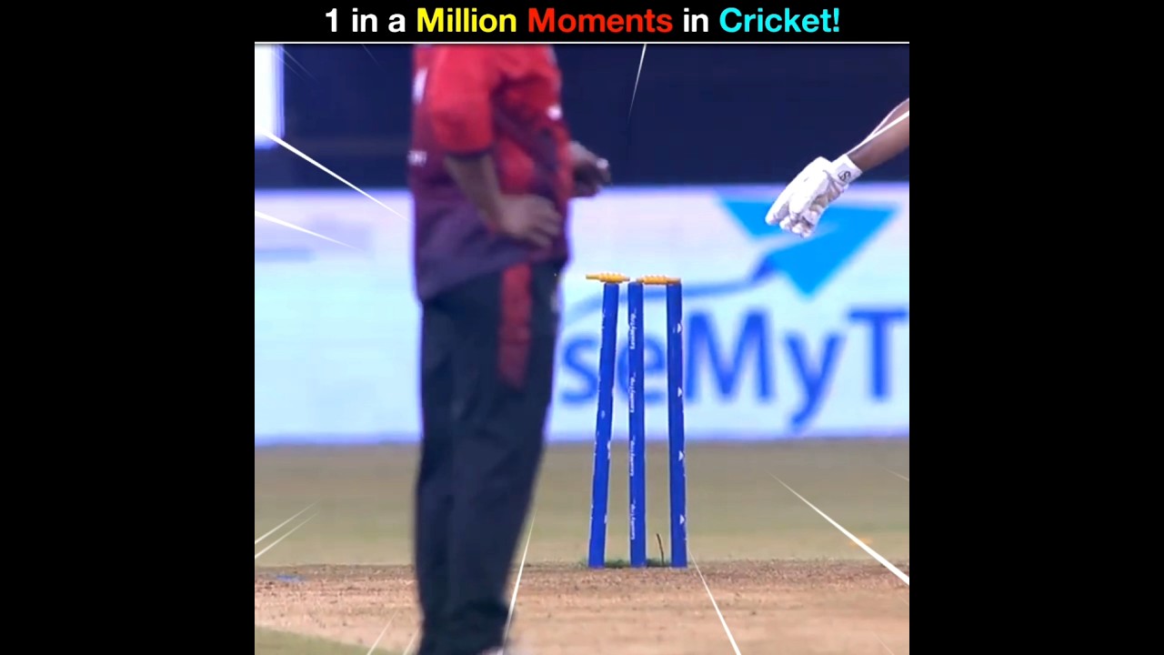 1 Unforgettable 1 in a Million Cricket Moments! π