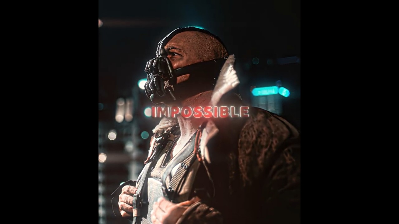 Epic Batman 'Impossible' Edit | Al Nacer! (Slowed & Reverb) 🎬