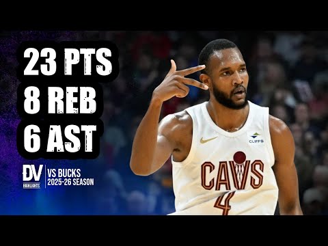 Evan Mobley vs Bucks 23 pts 8 reb 6 ast | Oct 26, 2025 | Regular Season