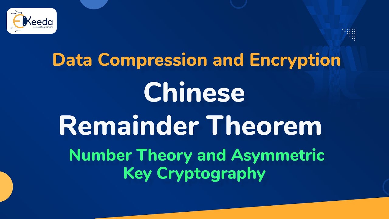 Unlocking the Chinese Remainder Theorem: Key Concepts in Number Theory & Cryptography 🔐
