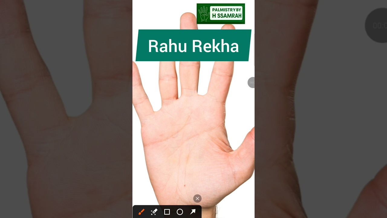 Unlock Your Destiny with Rahu Rekha Palmistry by HSSAMRAH ✋