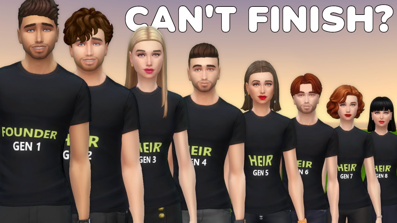 Fun Legacy Challenge Tips for Generations in The Sims 4