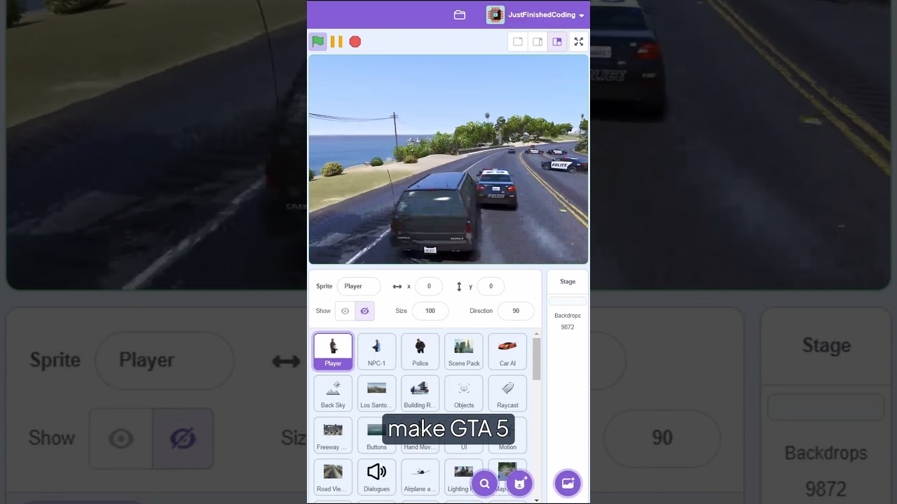 GTA V in Scratch? April Fools' Prank! 😮