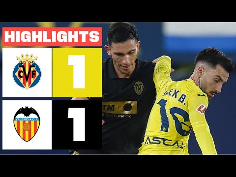 VILLARREAL CF 1 - 1 VALENCIA CF I RESUMEN LALIGA EA SPORTS