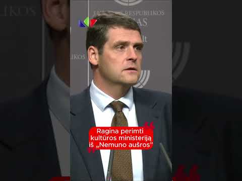 Ragina perimti kultūros ministeriją iš „Nemuno aušros”. Visas reportažas portale LNK.LT #lnk #lnklt